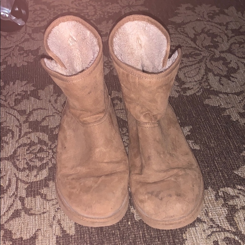 Tan boots